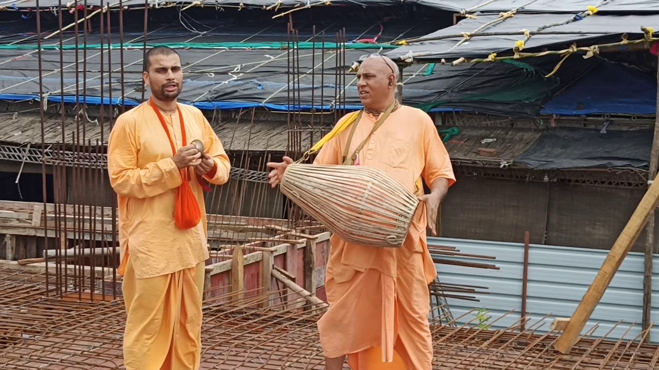Construction of Ground floor slab part 2 ISKCON Vapi