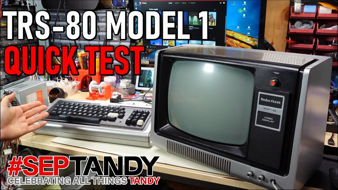TRS-80 Model 1 test and teardown