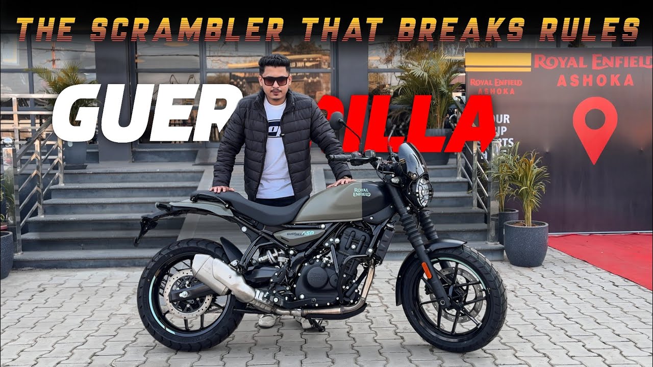2026 Royal Enfield Guerrilla 450 - The Scrambler That Breaks Rules | Reveiw