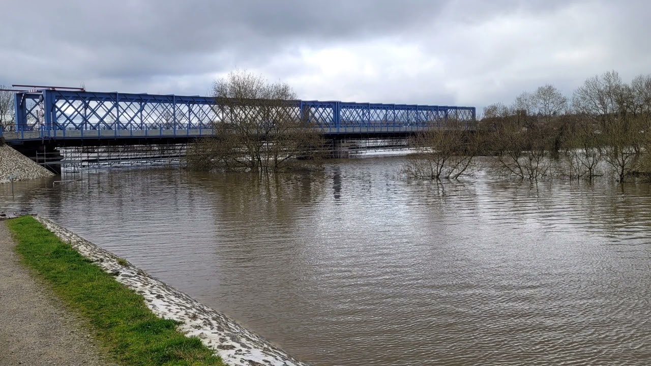 La Loire en crue - DIVATTE-SUR-LOIRE - Février 2026