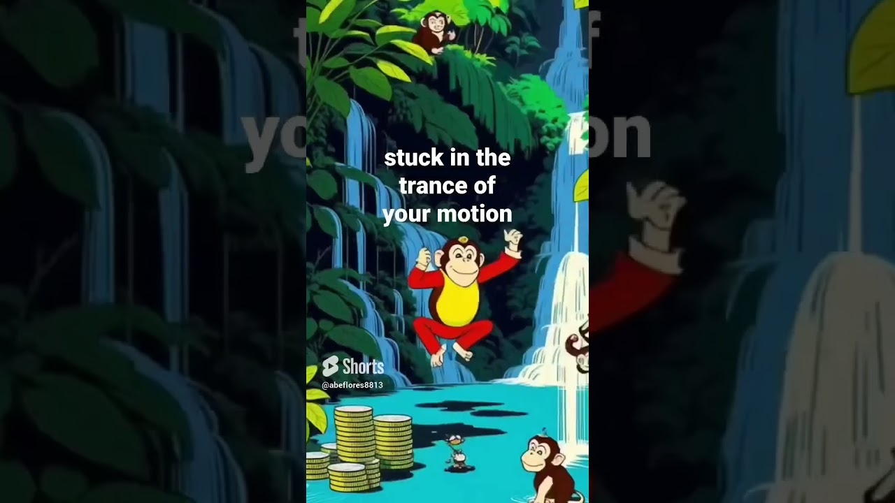 Chimp finds bliss in a splash of cash 💰