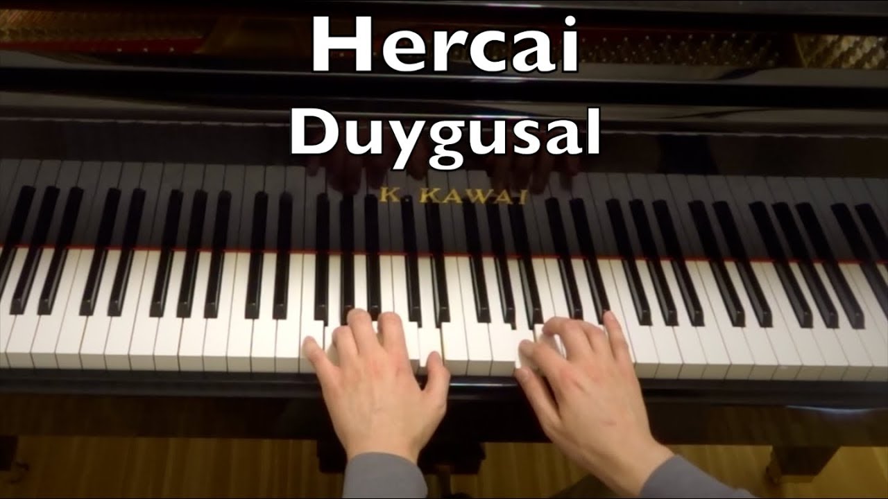 Hercai - Duygusal Piano Tutorial (Dizi Müziği)