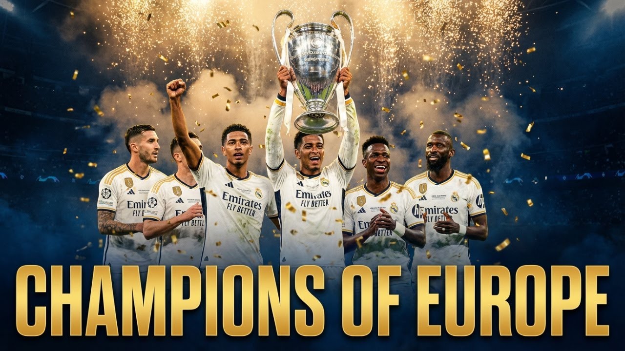 CHAMPIONS OF EUROPE | REAL MADRID