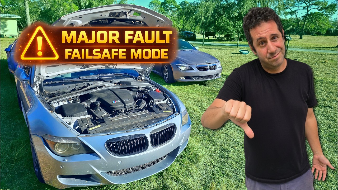 I Bought a Cheap V10 BMW at Auction & Got It Running with an Old Trick