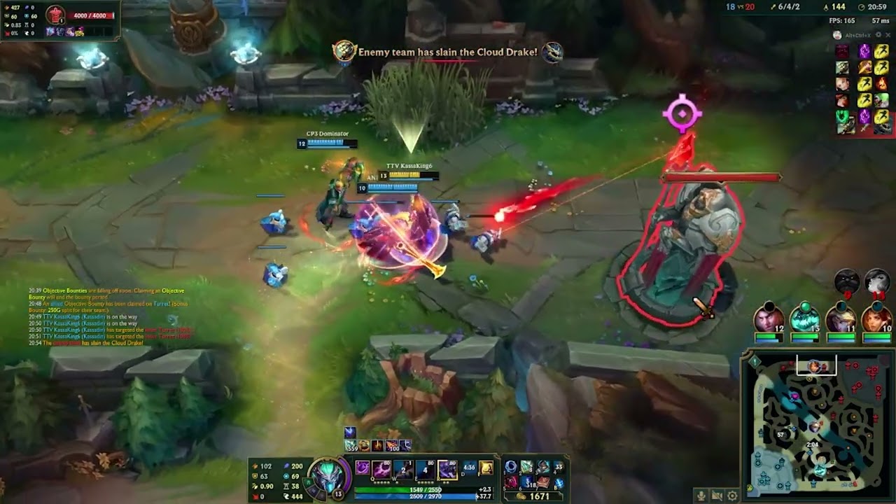KASSAKING SMURFING IN EMERALD EUNE SMASHING THE SERVER