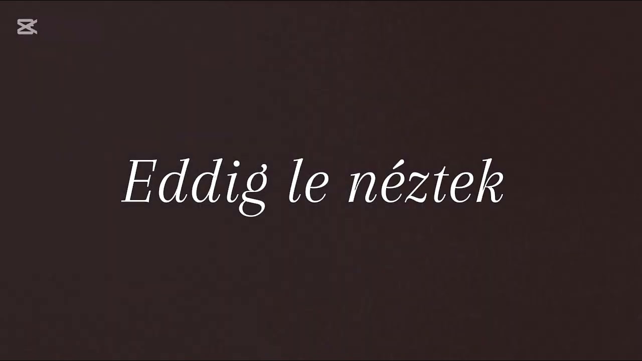 Eddig le néztek (#official #music #video)