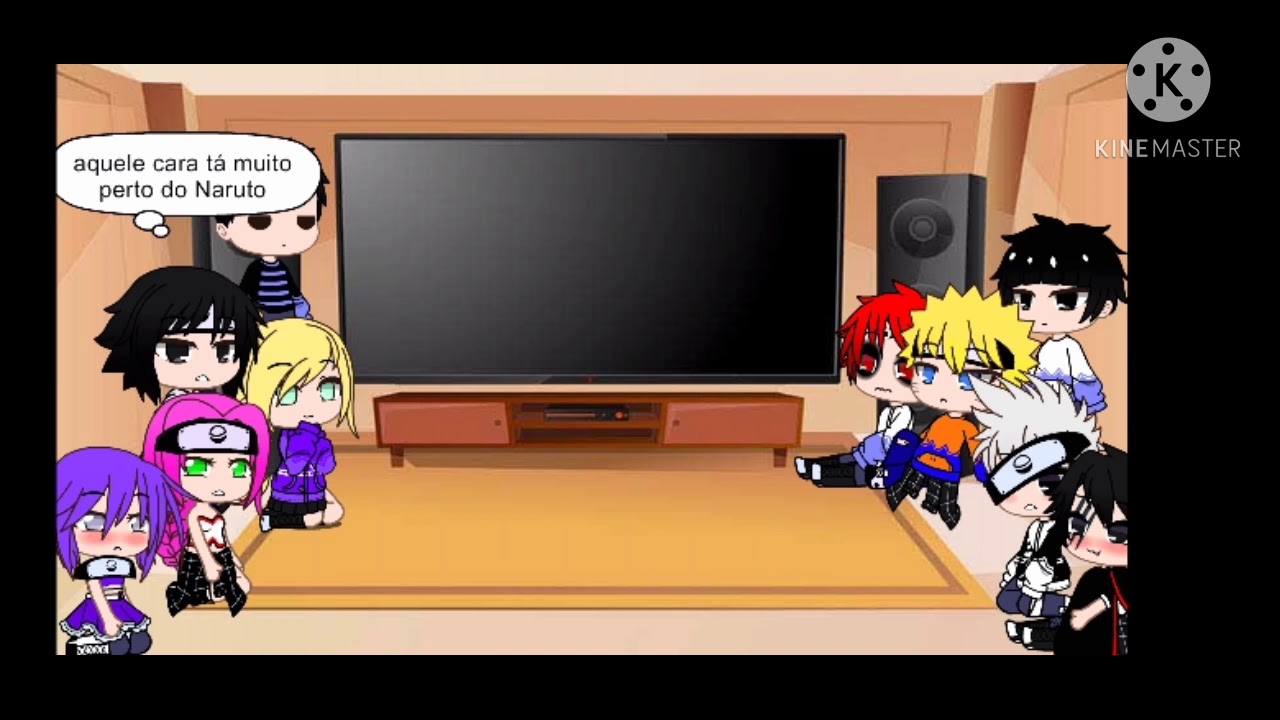 sala de Naruto reagindo a tik toks do gaara(gacha club)