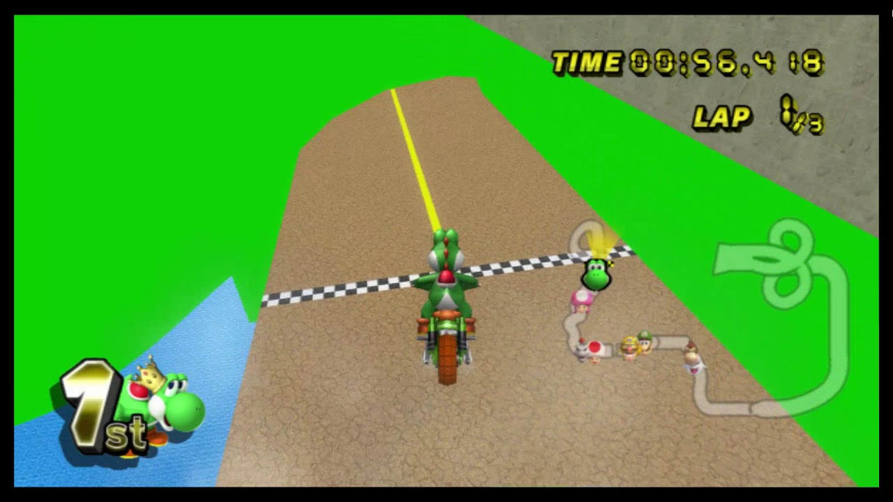 Lavaquatic (1.0) - MKWii Custom Track - 150cc VS race