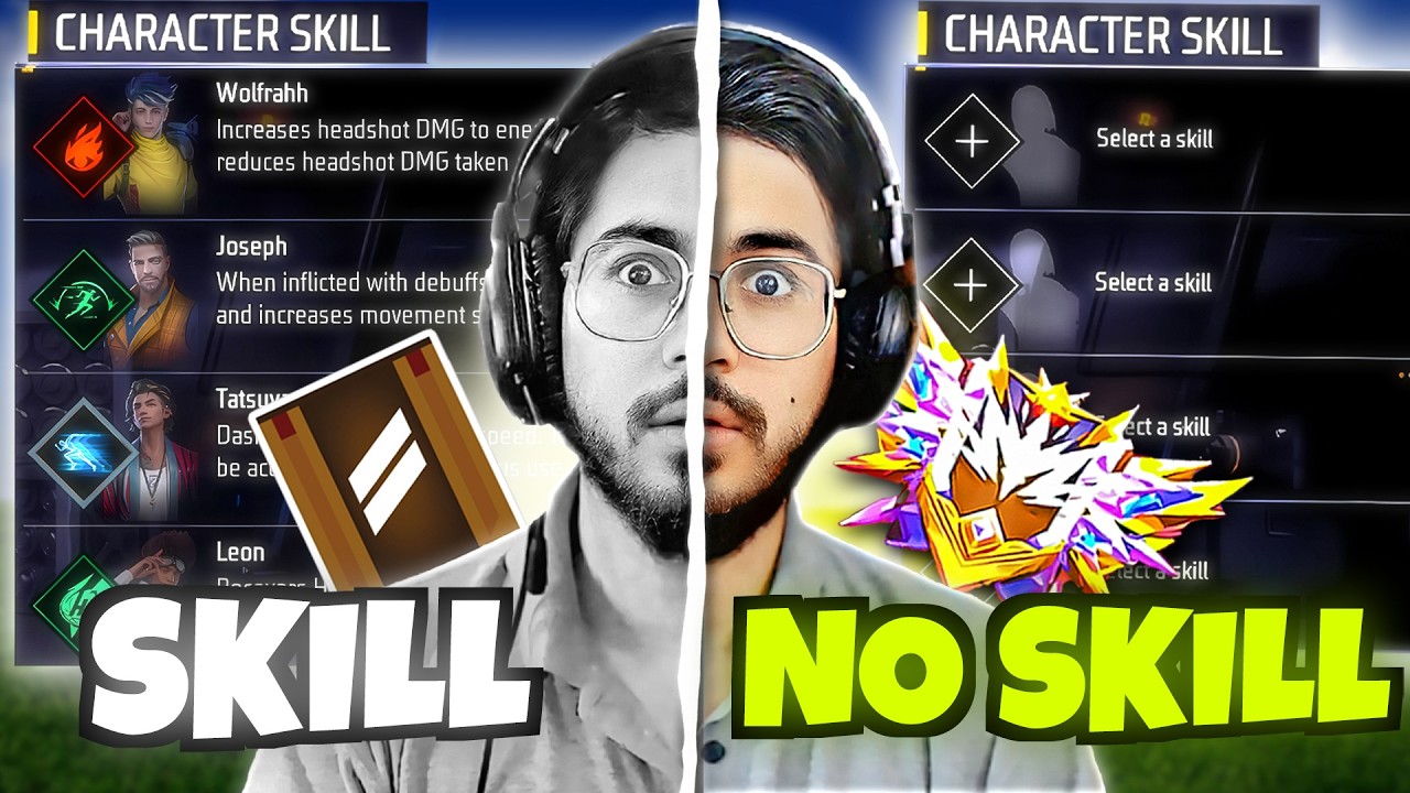 I Pushed to Grandmaster Without Character Skills😱 Free Fire
