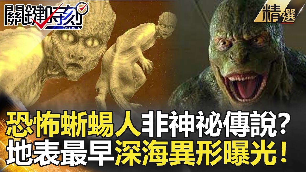 關鍵時刻精選│恐懼蜥蜴人非神祕傳說？地表最早深海異形曝光！-劉寶傑 馬西屏 朱學恒 黃創夏