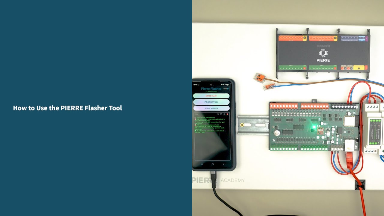 PIERRE Academy: How to Use the Pierre Flasher Tool