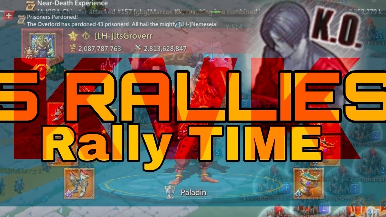 QUADROPLE RALLY • KVK • Lords Mobile 
