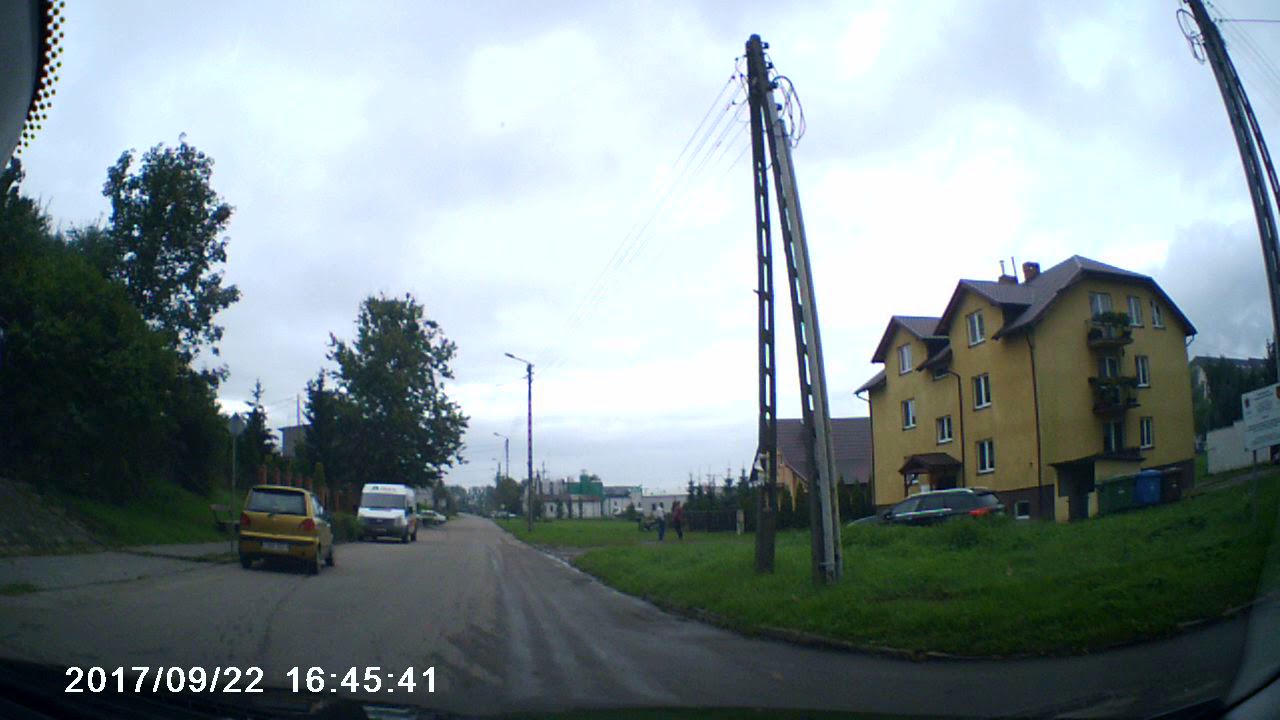 Przejazd  przez Jabłonowo Pomorskie 22.09.2017.