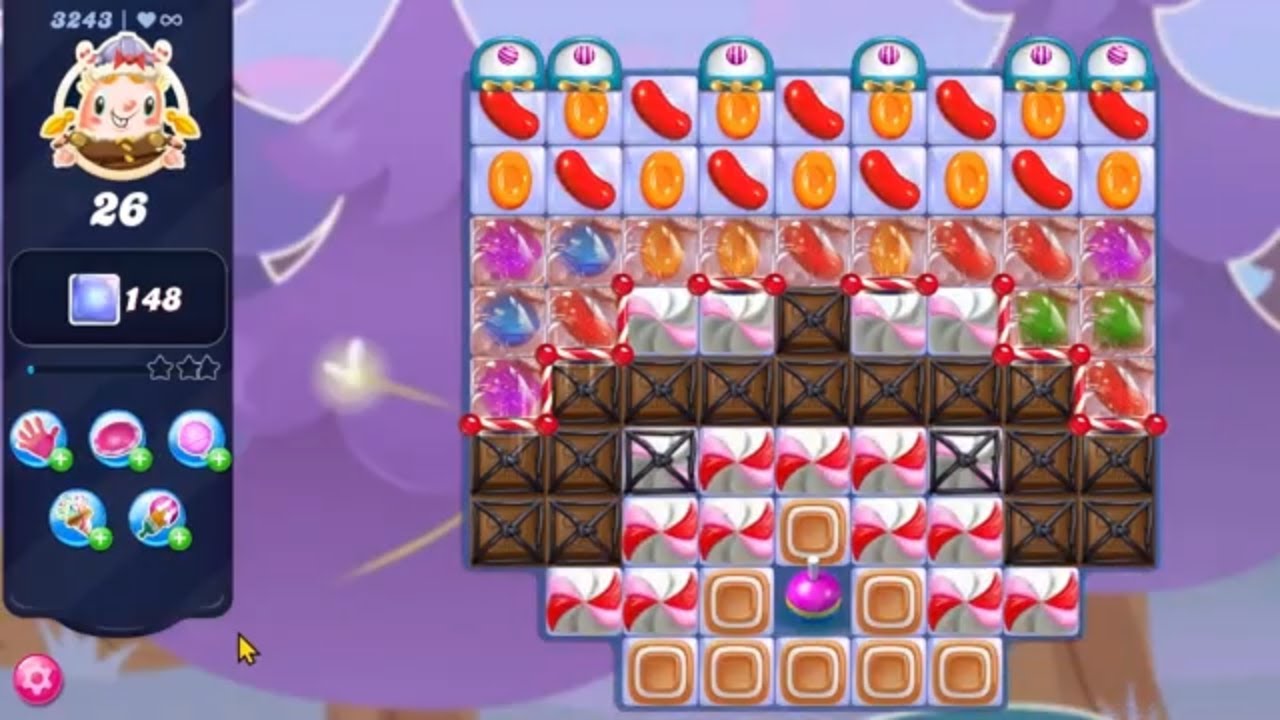 Candy Crush Saga LEVEL 3243 NO BOOSTERS (new version)🔄✅