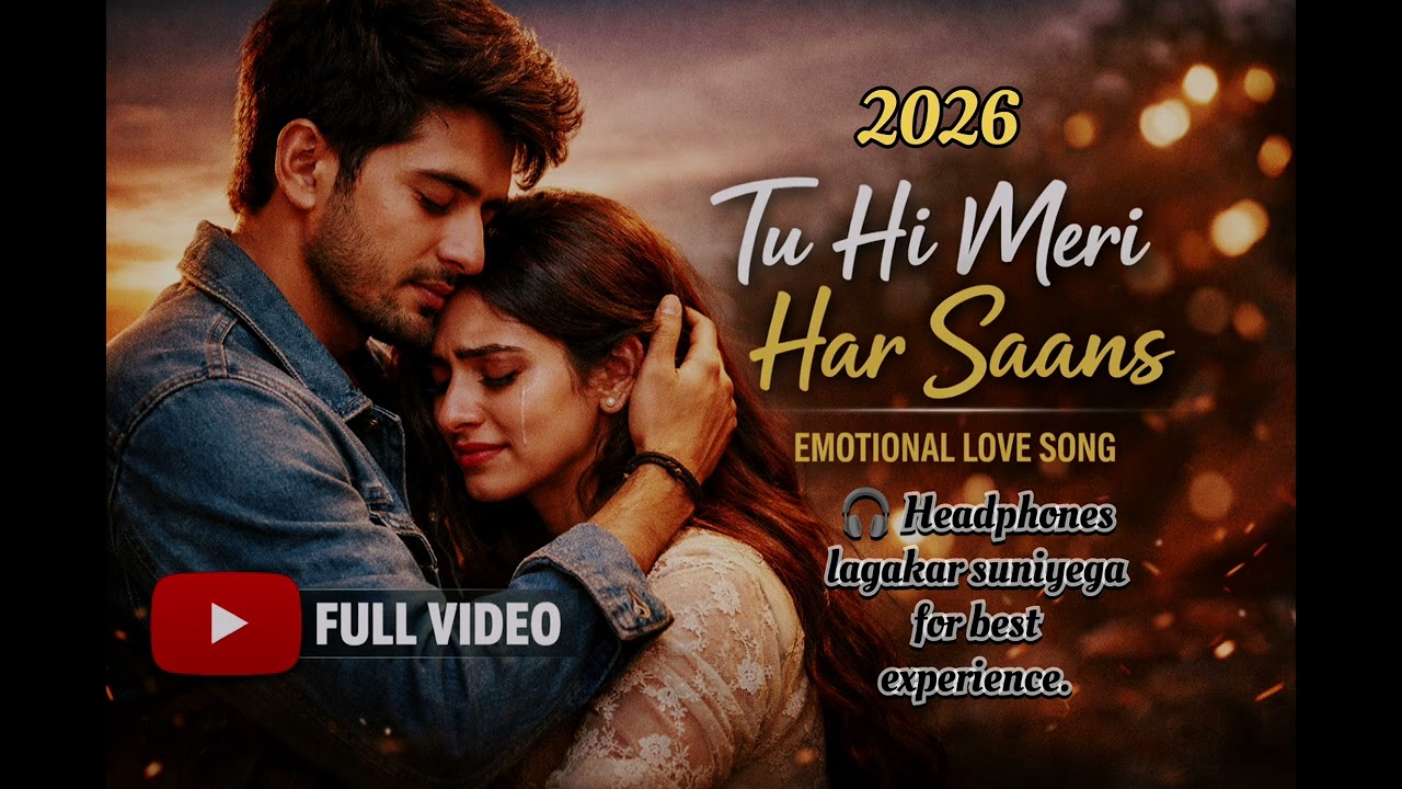 👉 तू ही मेरी हर साँस 💔 Tu Hi Meri Har Saans ❤️‍🩹2026 heart touching 💔 emotional 😭 love song 💞