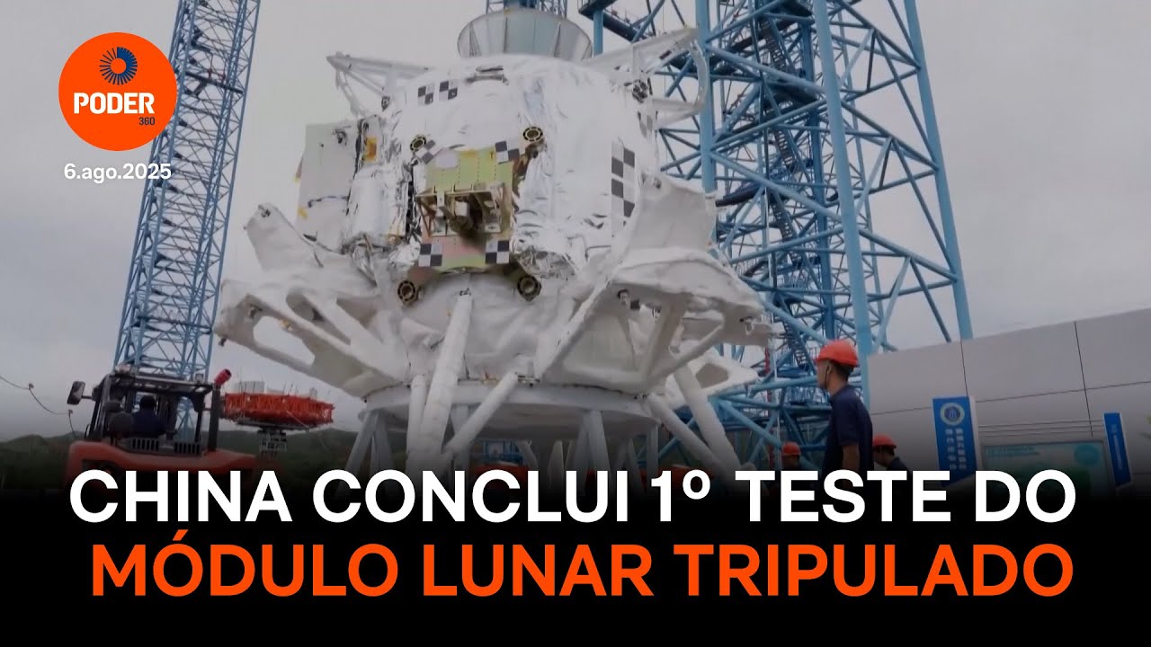 China conclui com sucesso 1&ordm; teste do Lanyue, m&oacute;dulo lunar tripulado