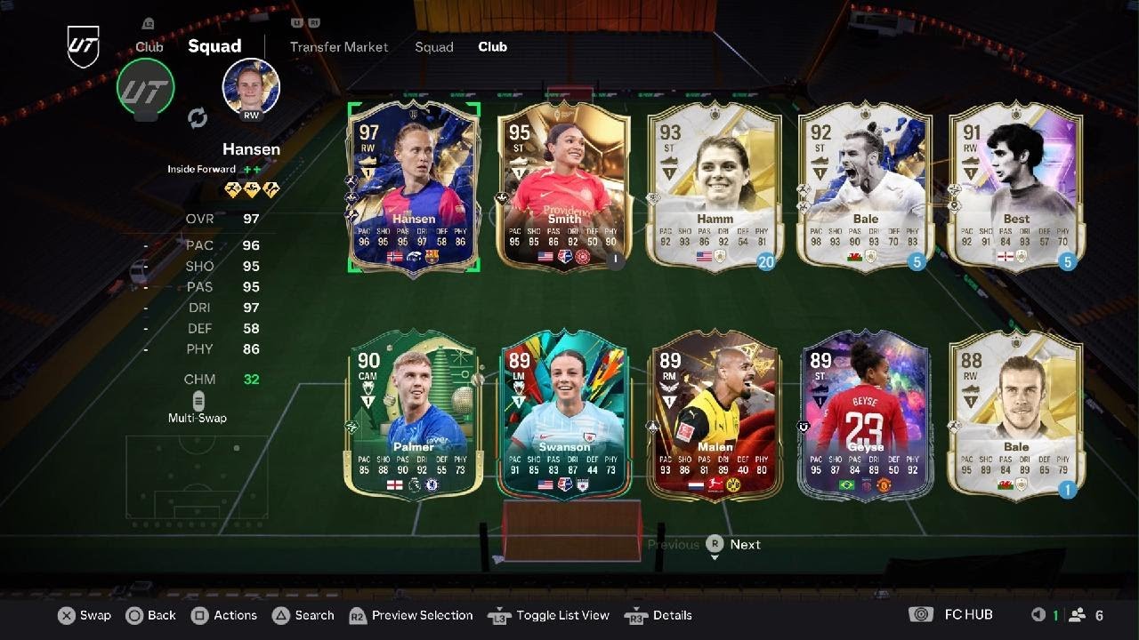FC 25 - My Post TOTY FUT Team