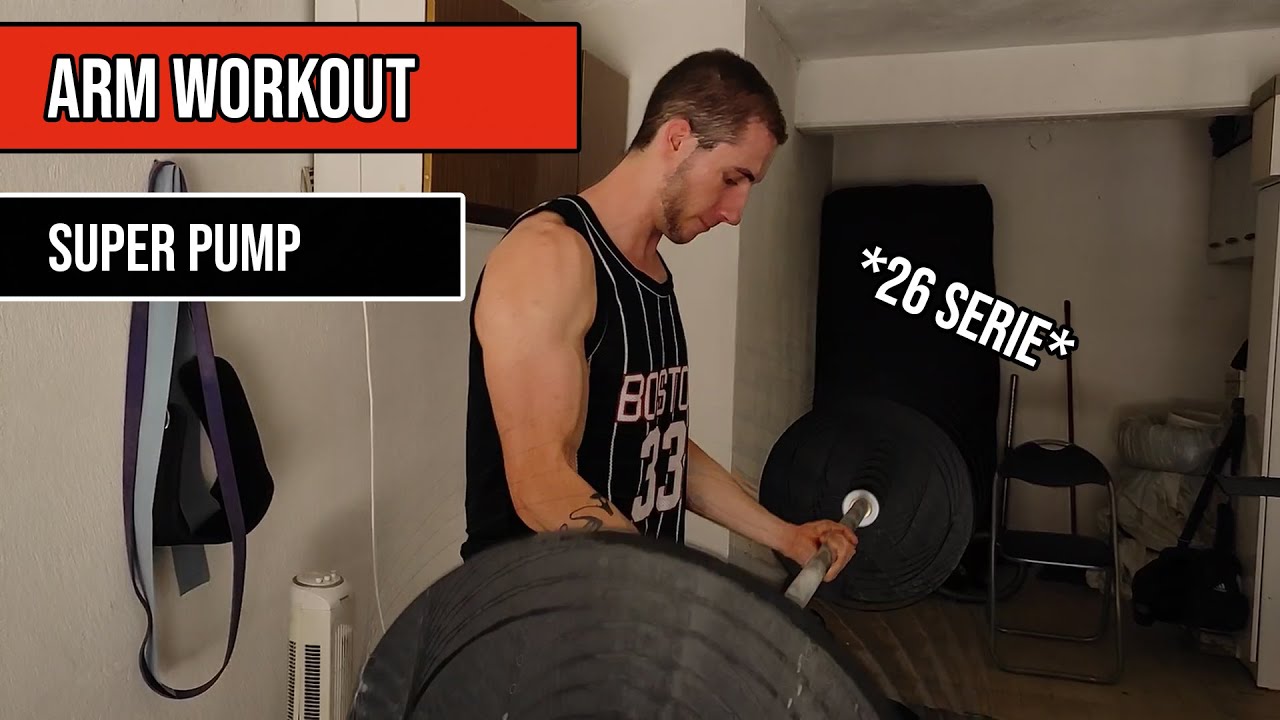 ALLENAMENTO BRACCIA (stile bodybuilding) - random training vlog