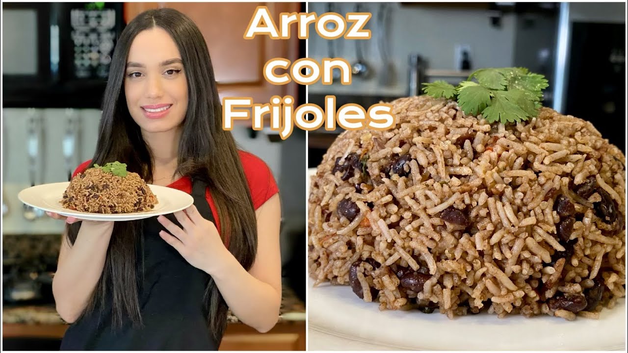 COMO HACER ARROZ CON FRIJOLES