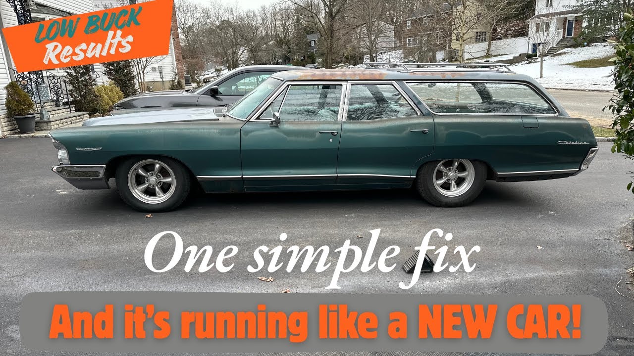 Разбираем универсал Pontiac Safari 1965 года выпуска.