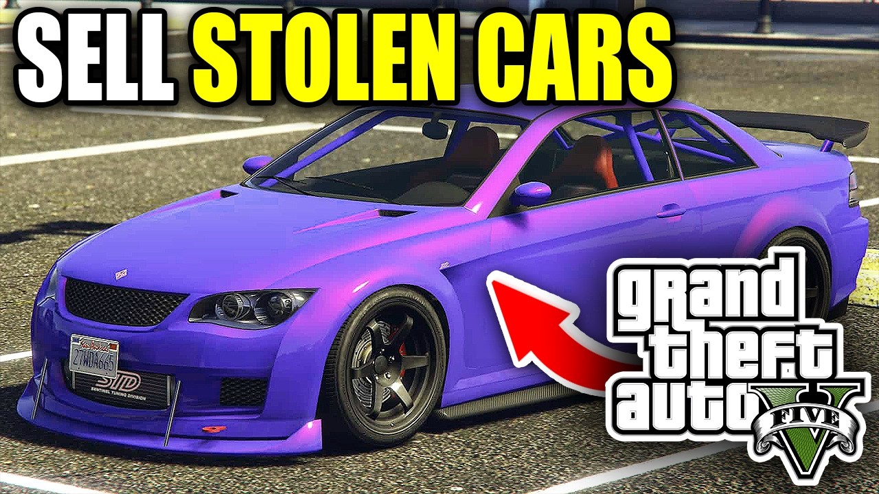 Как продать украденные машины в GTA 5 — простое руководство