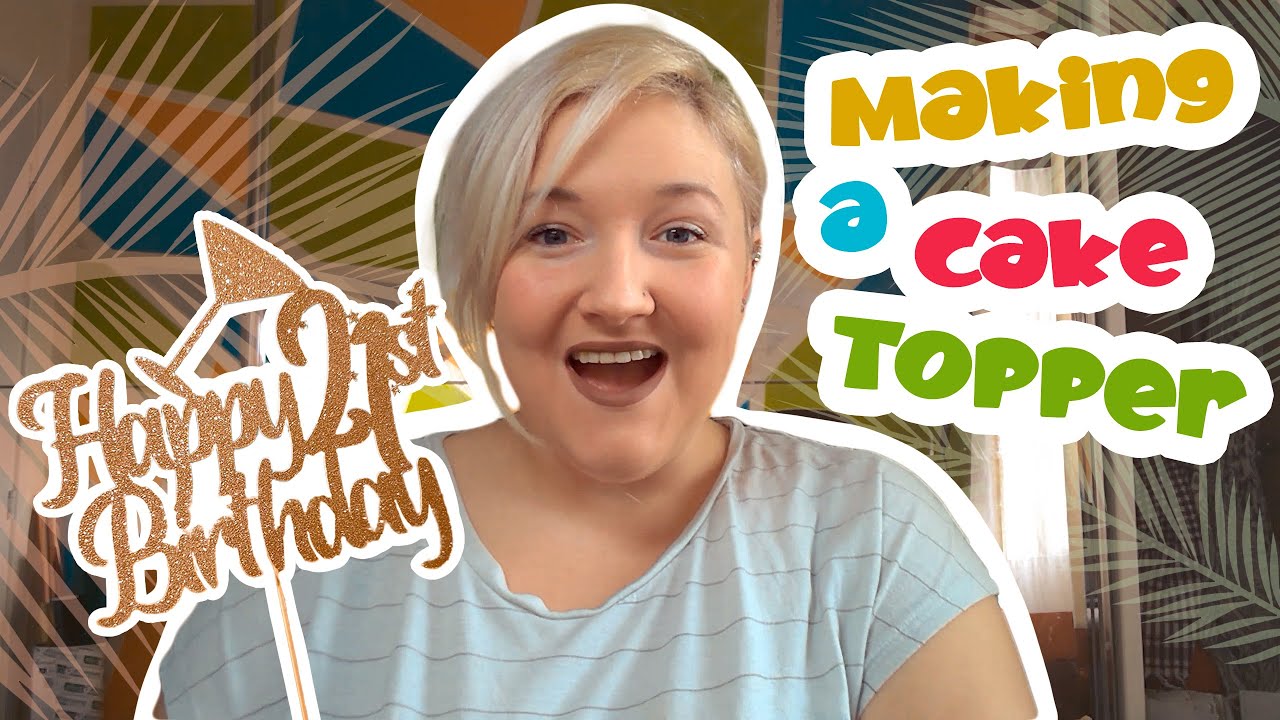 Making a Cake Topper