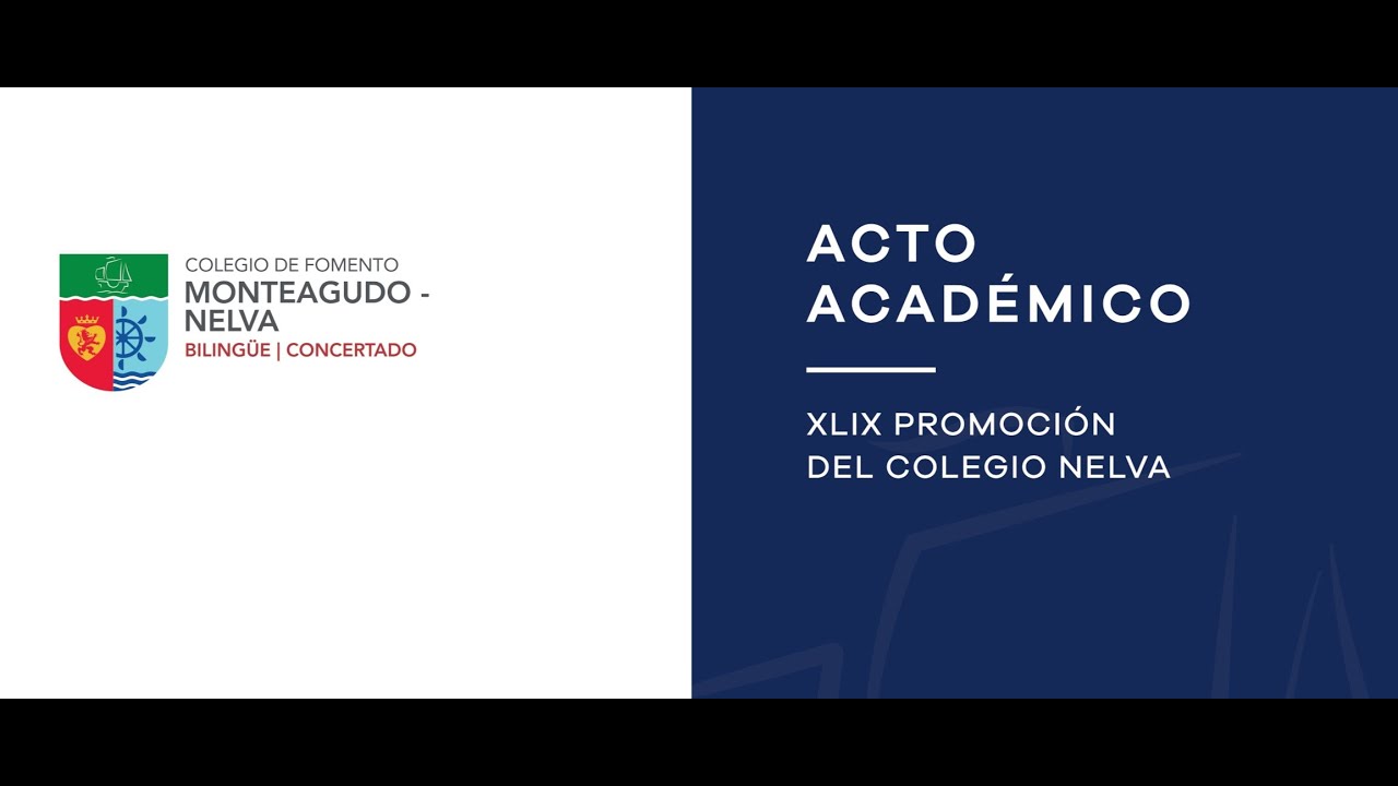 Acto Académico - XLIX Promoción Colegio Nelva