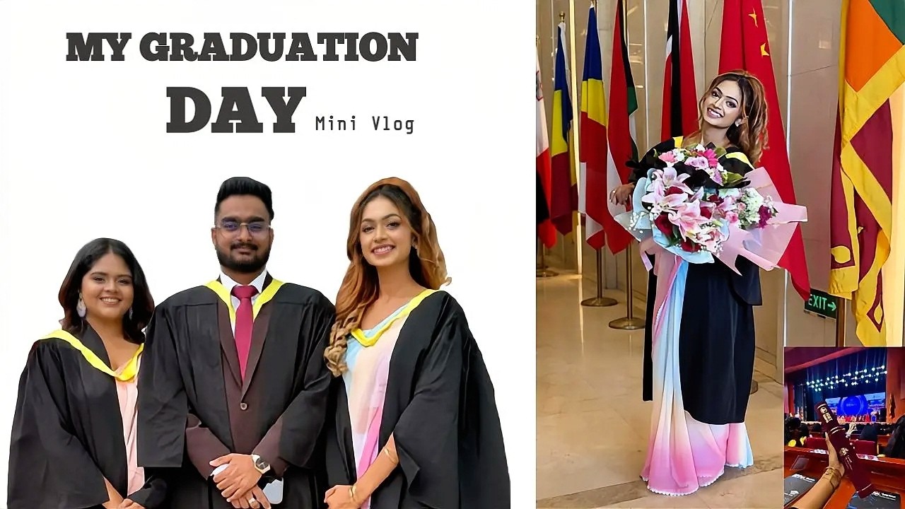 My MINI Graduation Vlog 🧑‍🎓✏️ | LifewithHimo #icbtcampus #psychologygraduate