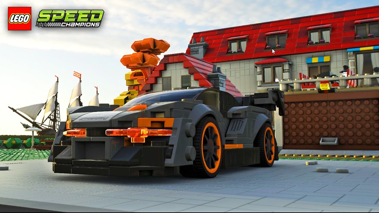 أخيرا أتممت بناء سيارة مكلارين سينا بقطع ليغو في فورزا هورايزن 4 | Forza Horizon 4 Lego Valley