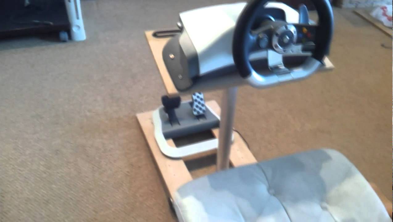Home made xbox360 wheel stand Stand Pro look a like