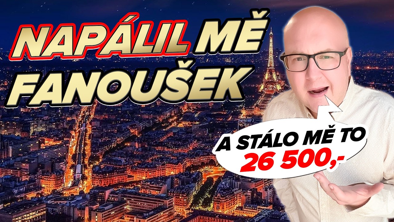 Proč jsem musel letět do Paříže a spát v hotelu Trianon 🇫🇷 | Podvod (nejen) na mě 🤬