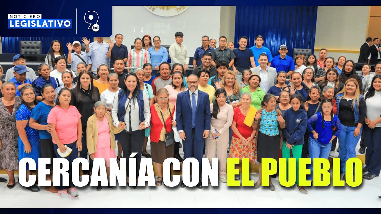 Habitantes de Santiago Texacuangos conocen la casa del pueblo | Noticiero Legislativo - 3 marzo 2026