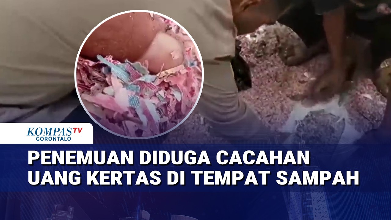 Heboh Temuan Cacahan Uang Rp100 Ribu dan Rp50 Ribu di Tempat Pembuangan Sampah Bekasi