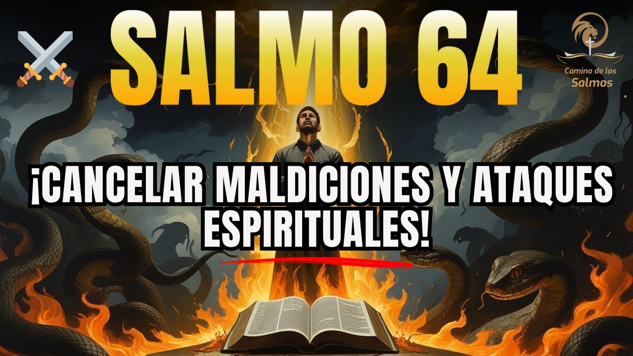 🔥ORACIÓN para Expulsar, Bloqueos, Brujerías, Envidias, y Enemigos - SALMO 64🙏🏼  @CaminodelosSalmos ​