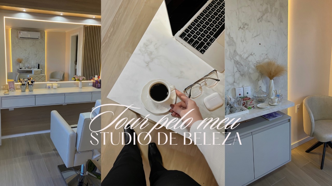 Tour pelo meu Studio de Beleza!