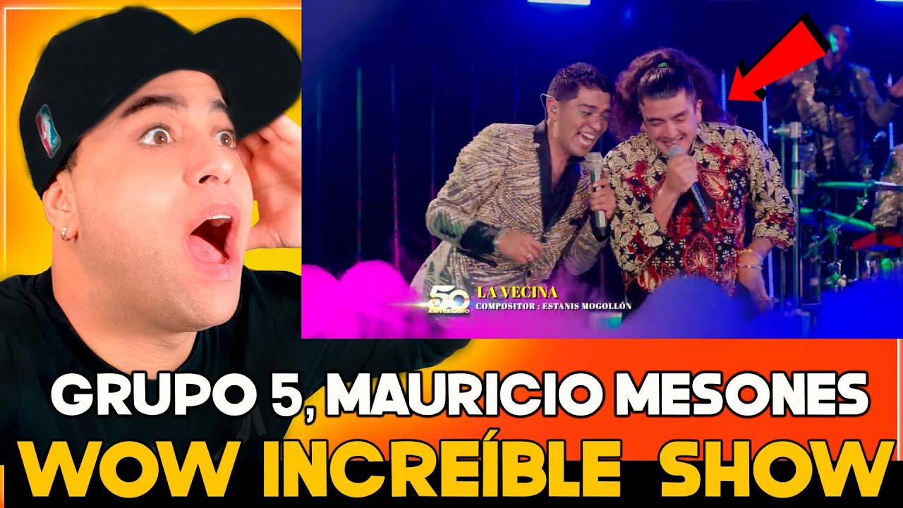 Grupo 5, Mauricio Mesones - que locura de show increíble