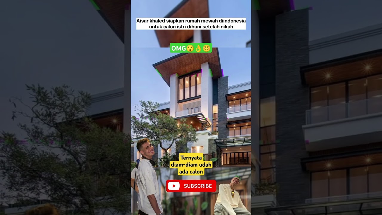 aisar khaled siapkan rumah untuk calon istri#aisarkhaled #shortsviral #homeluxury