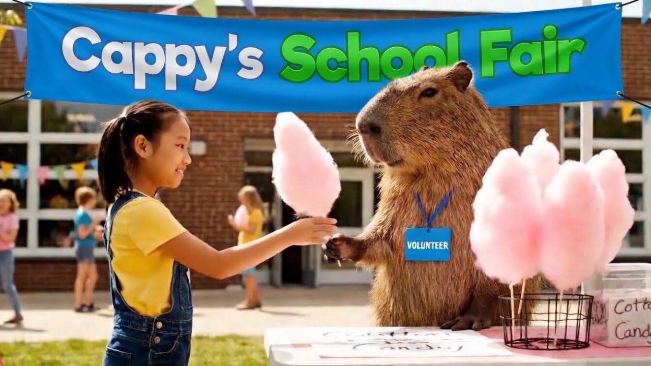 Cappy Goes to the School Fair!
