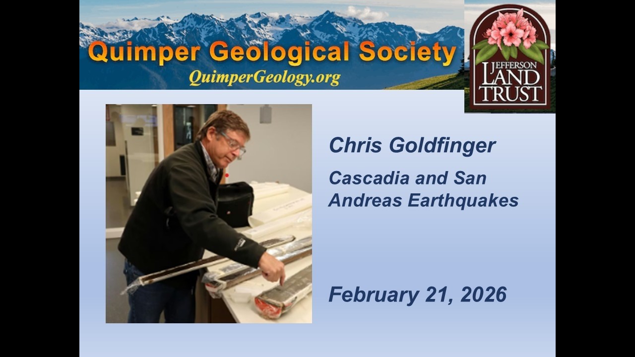 Dr. Chris Goldfinger - Cascadia and San Andreas Earthquakes Links?