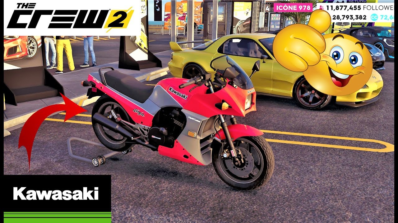The Crew 2 Custom kawasaki GPZ 900 R Ninja