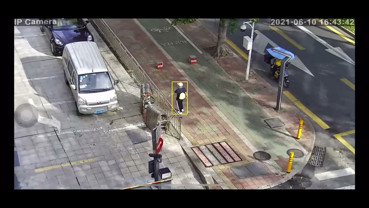 Humanoid detection alarm push and humanoid tracking 2