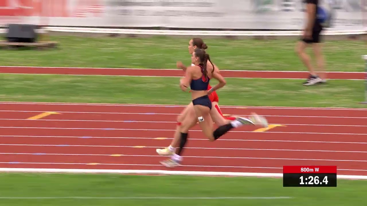 800m Siebenkampf Frauen - SM Winterthur 2024