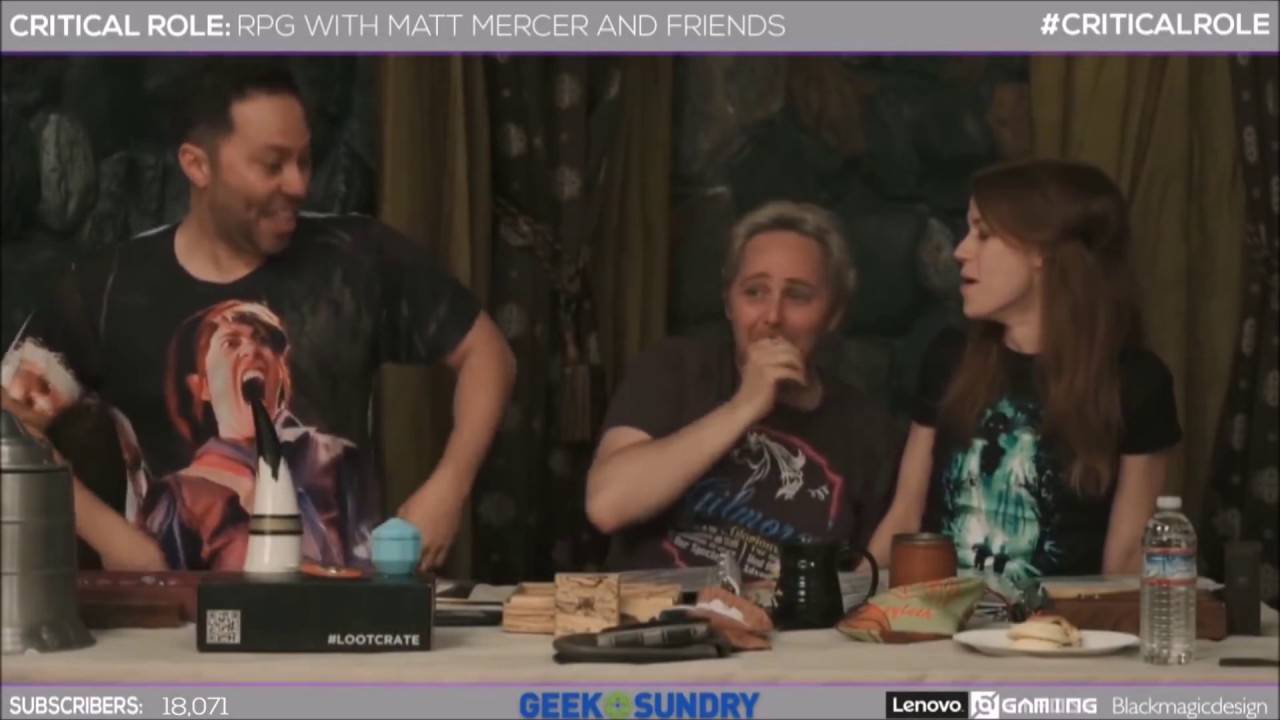 Sam's shirt | Critical Role | Episode 52