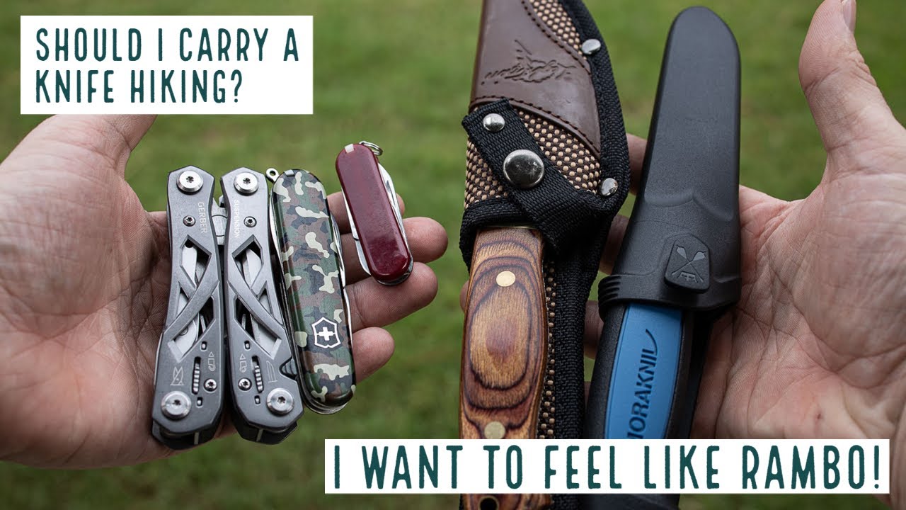 Is a Multi-Tool the best Knife for hiking? HIKING with a KNIFE