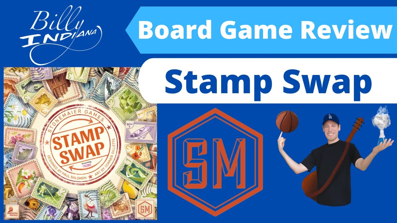Stamp Swap Board Game Spotlight Review