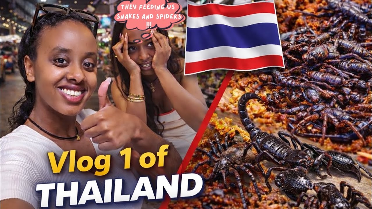 Bangkok Day 1 | The CRAZIEST Street Food Ever😱
