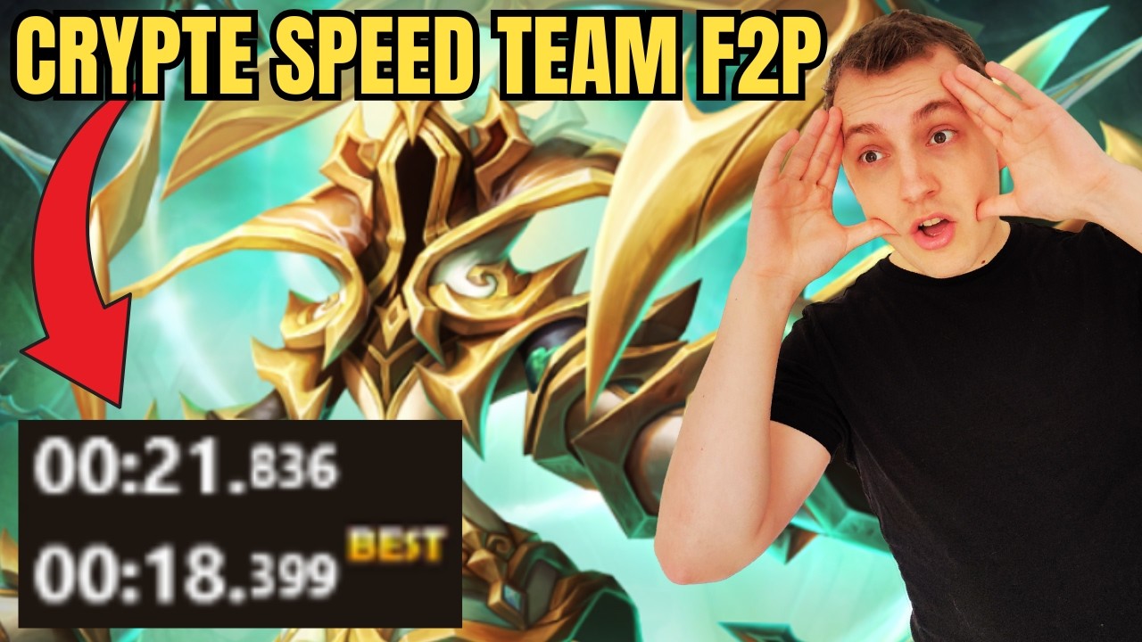 CRYPTE ABYSSAL HARD SPEED TEAM ~21s F2P ET SAFE | Summoners war