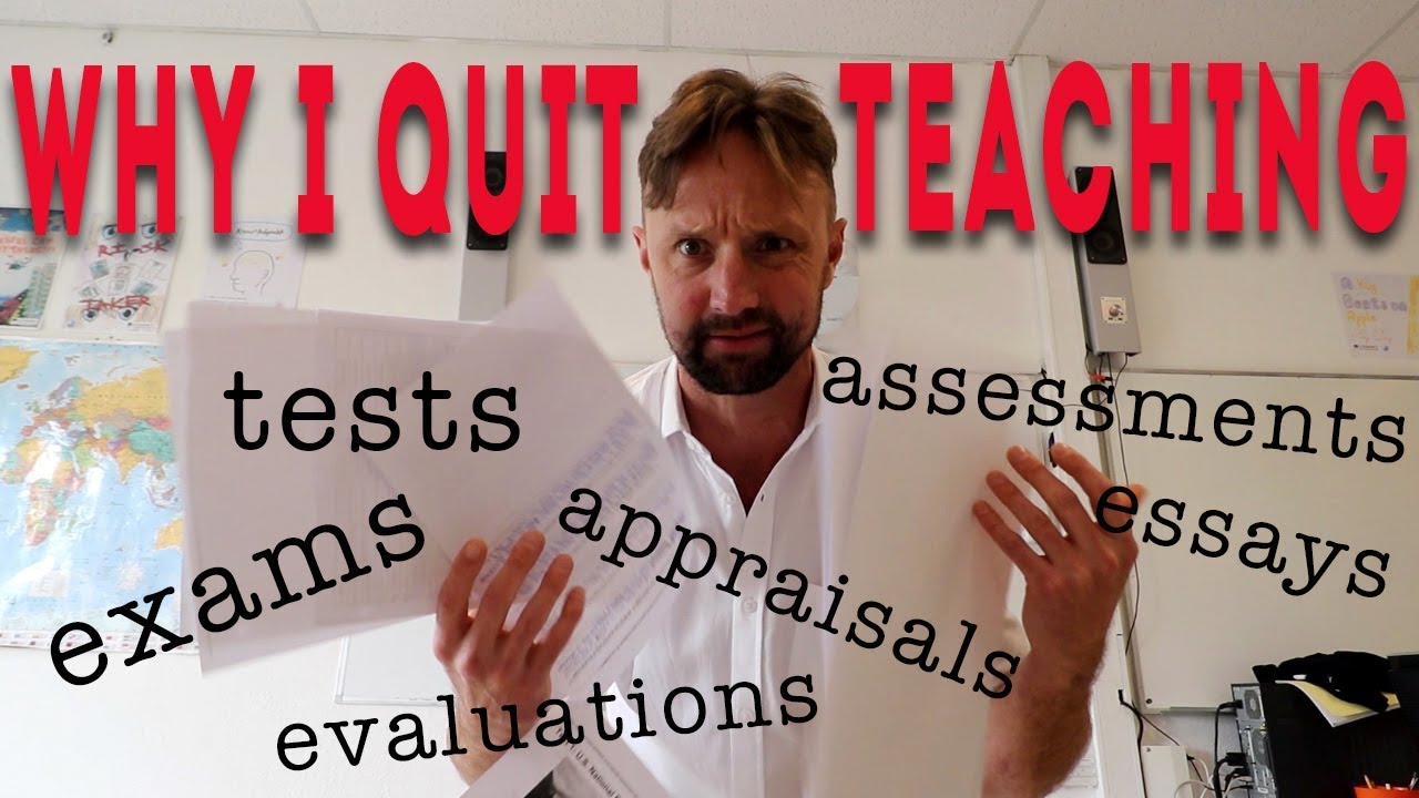 Why I quit teaching