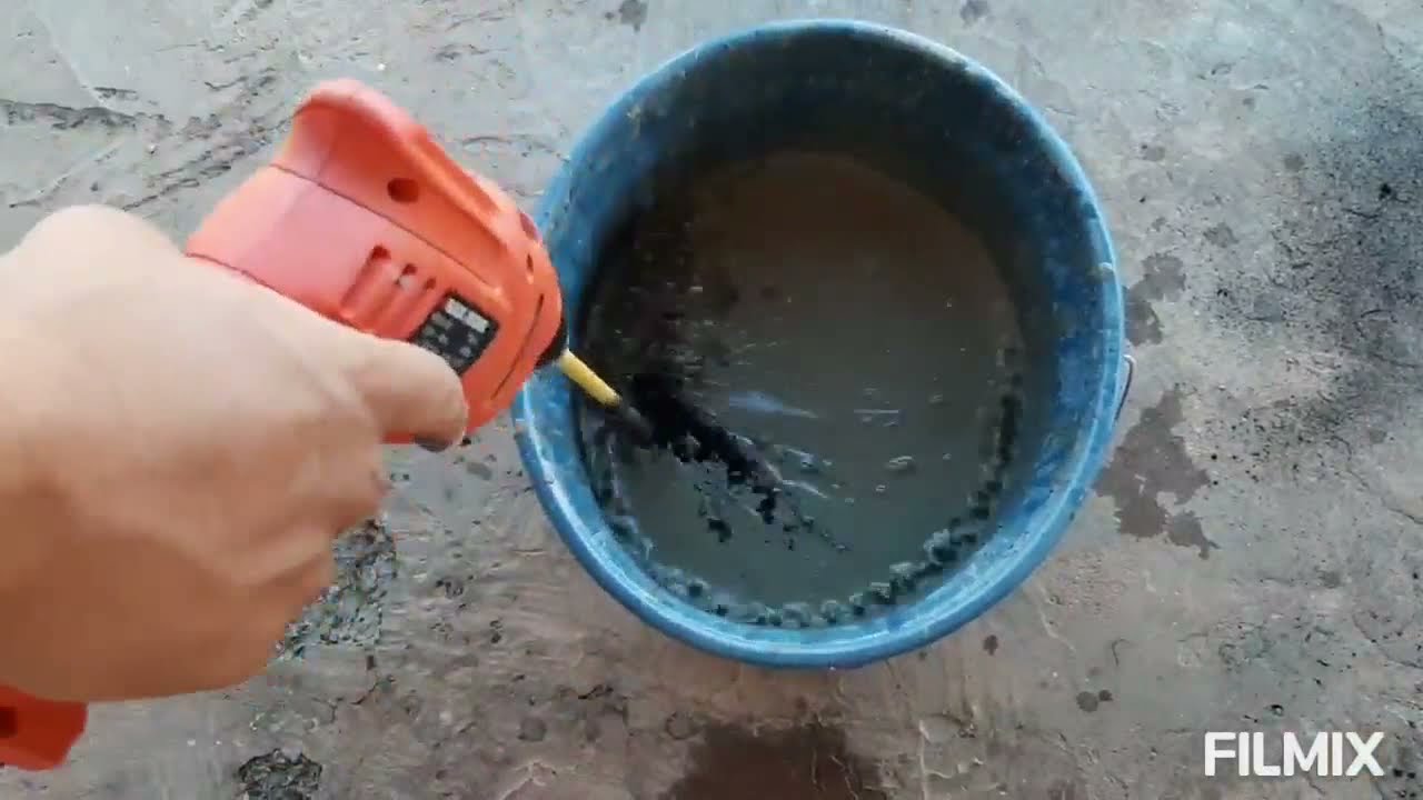 como dar uma cara nova para o quintal gasto e esburacado com cimento cola