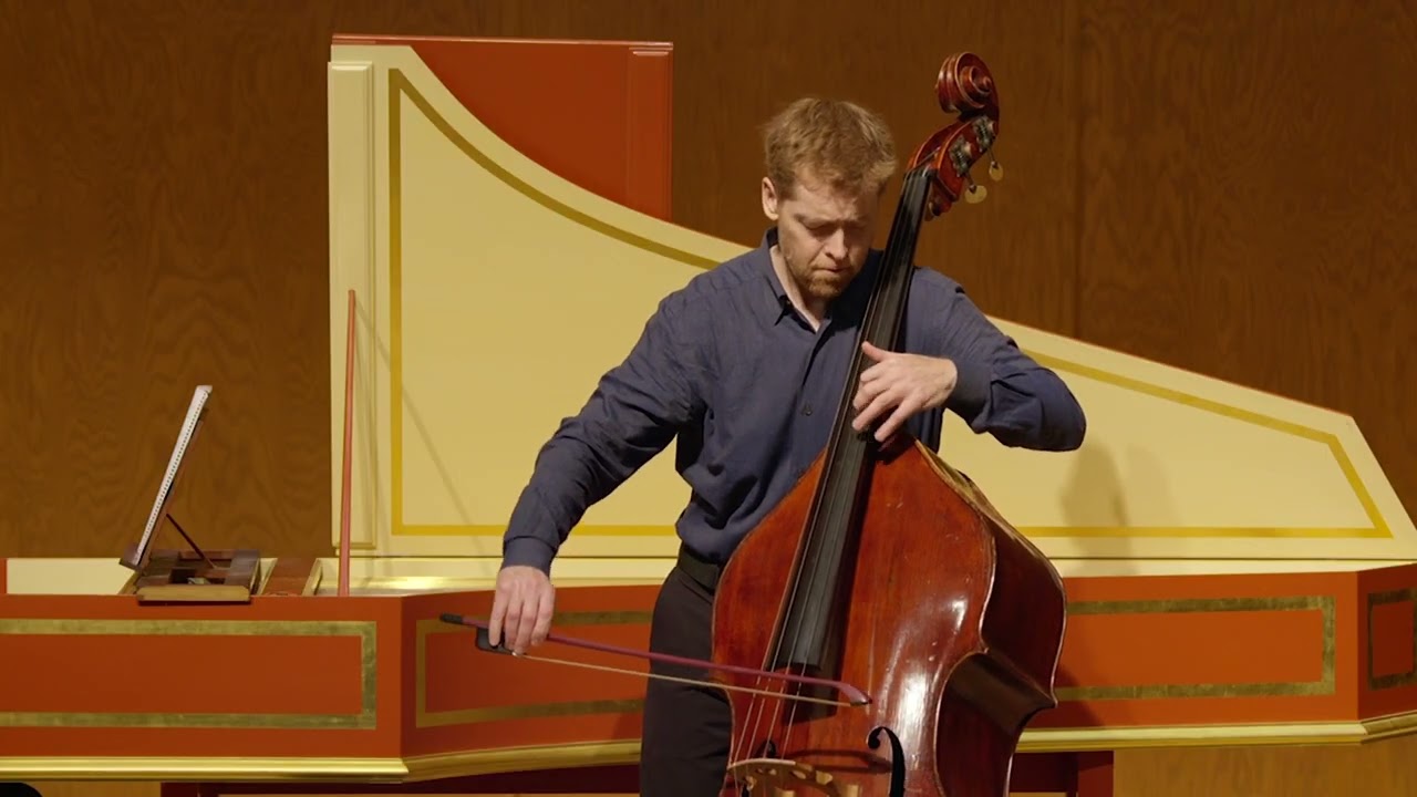 Sonata, TWV 41:e5 by G.P. Telemann // Nicholas Walker, double bass // Joseph Gascho, harpsichord